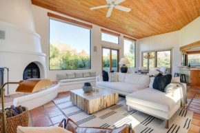 Uptown Sedona Home with Red Rock Views Near Trails!